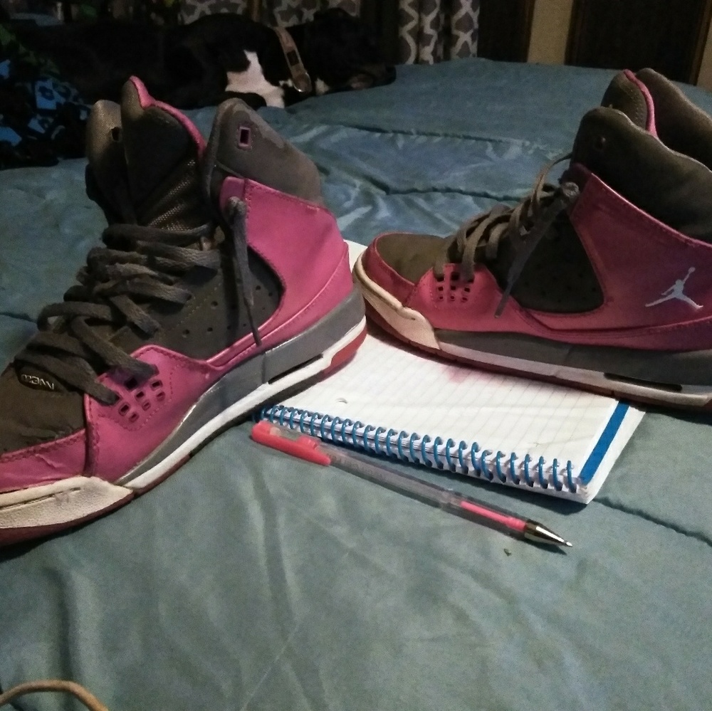 Girls size 7Y Jordans